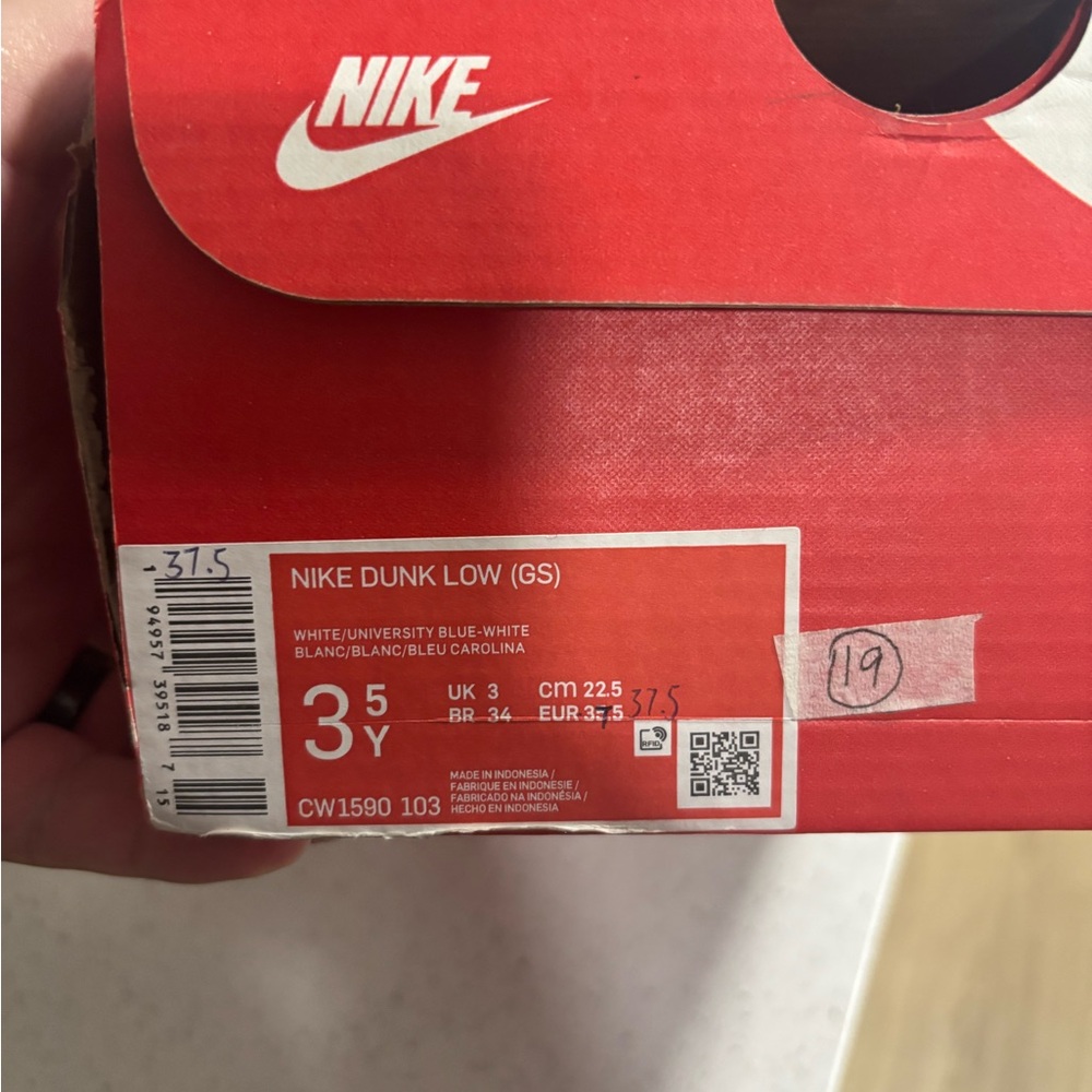 Nike dunk low unc - Picture 7 of 7